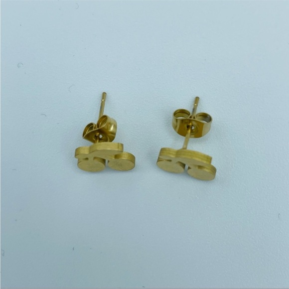 Gold Cherry Necklace and Earring Sets - Picture 4 of 8